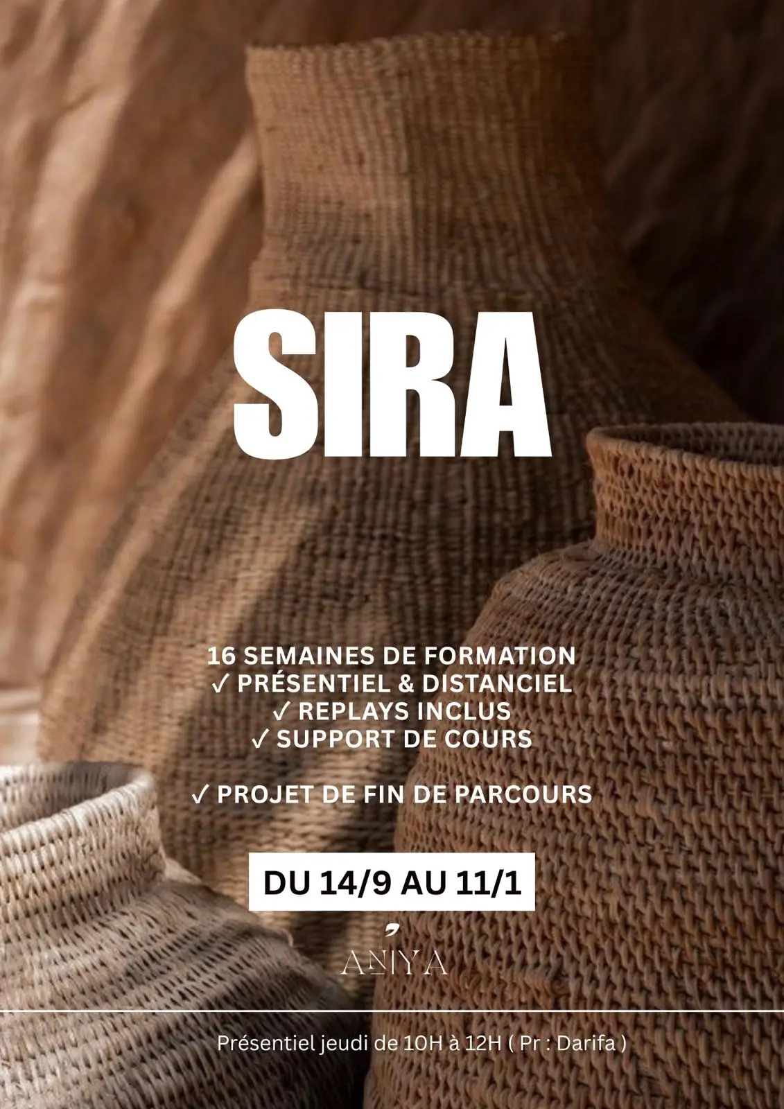 Affiche de la formation Sîra — La vie du Prophète ﷺ